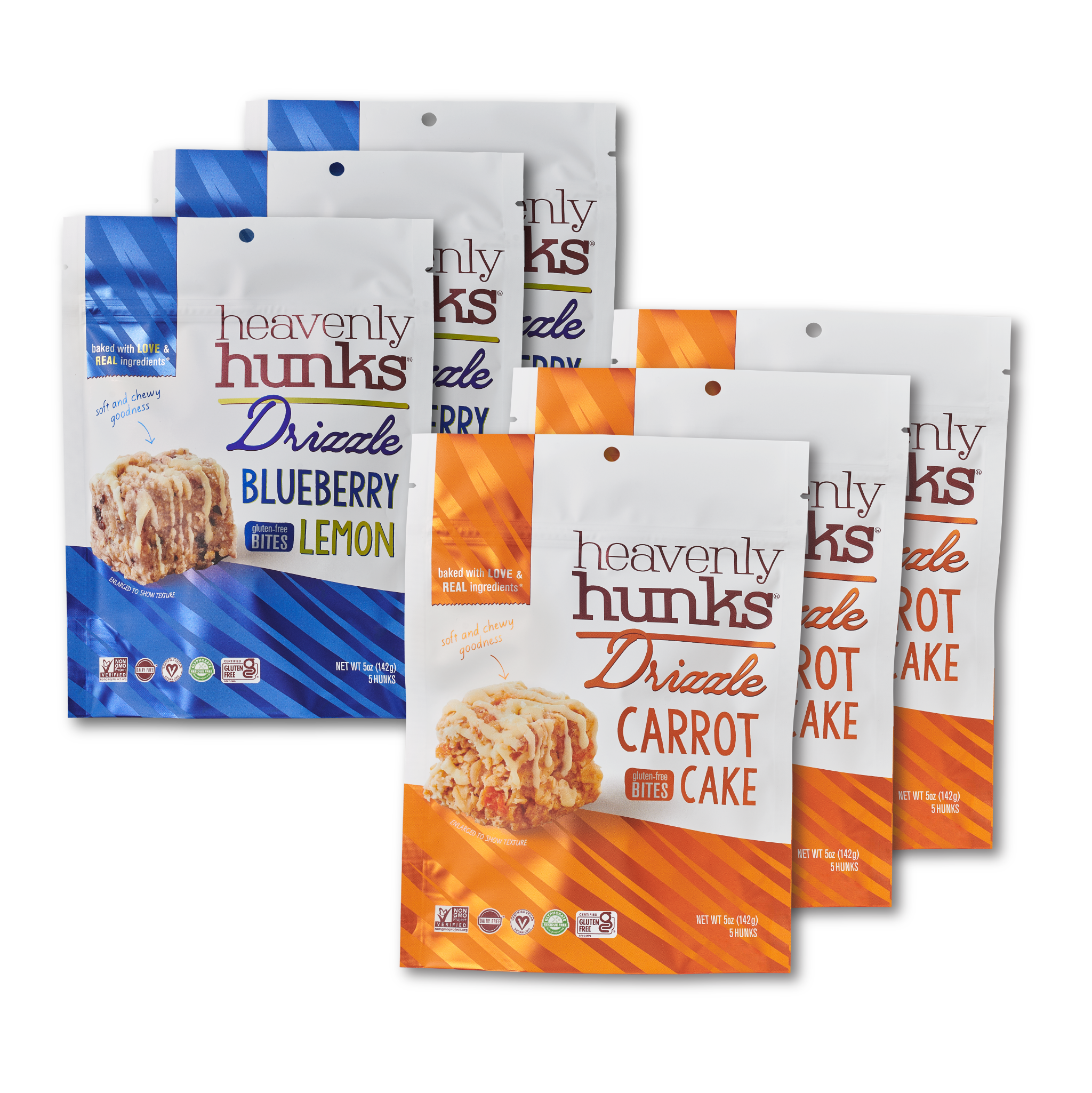 Drizzle Variety Pack – Heavenly Hunks Drizzle Variety Pack – Heavenly Hunks