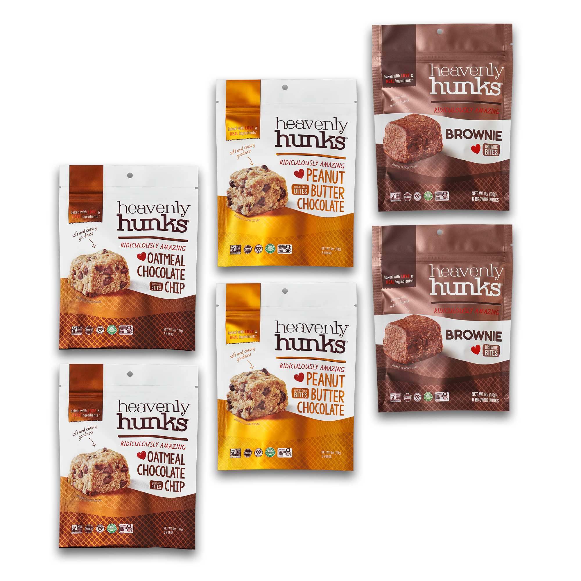 New Classic Variety Pack – Heavenly Hunks