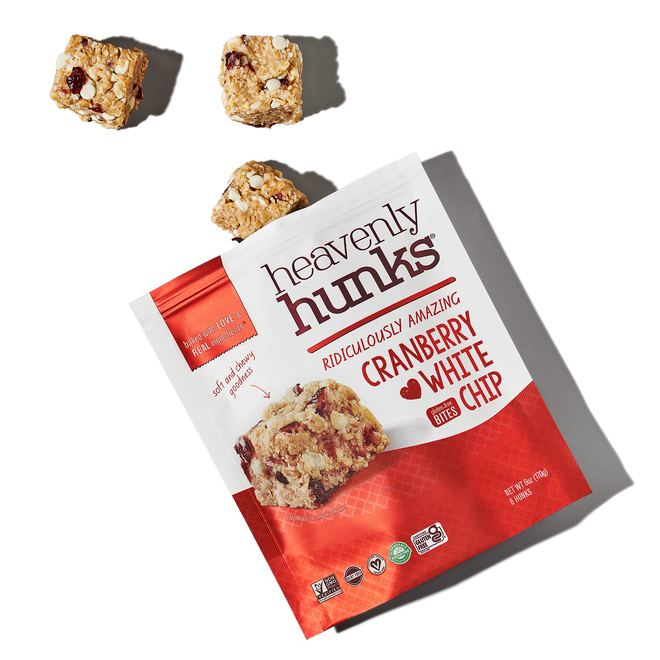 Cranberry White Chip - E&C's Snacks