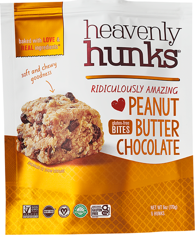 Peanut Butter Chocolate Heavenly Hunks